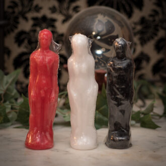 Male and Female figure candles