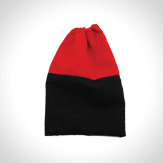 Black and Red Cotton Bag