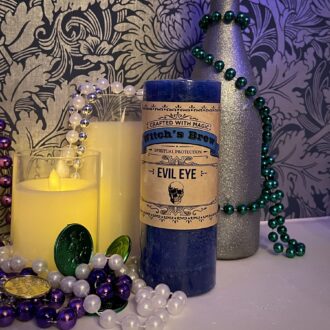 Witch's Brew Evil Eye Candle